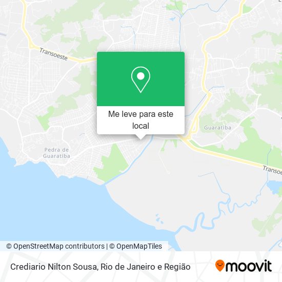 Crediario Nilton Sousa mapa