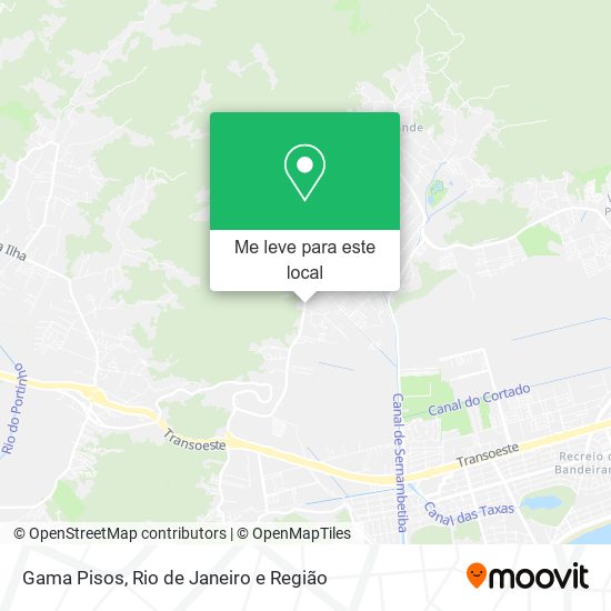 Gama Pisos mapa