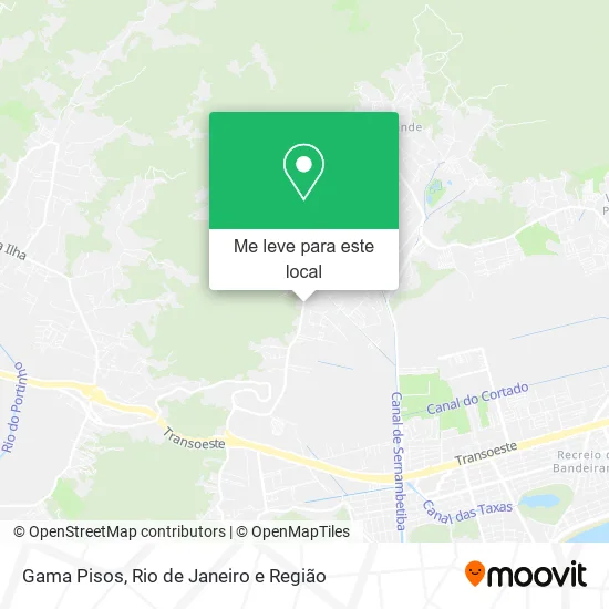 Gama Pisos mapa