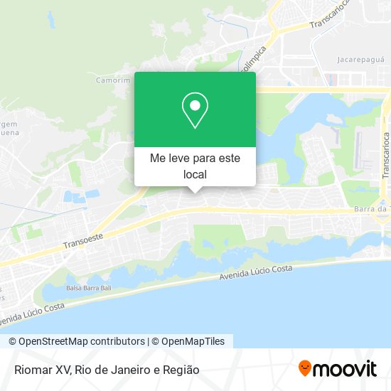 Riomar XV mapa
