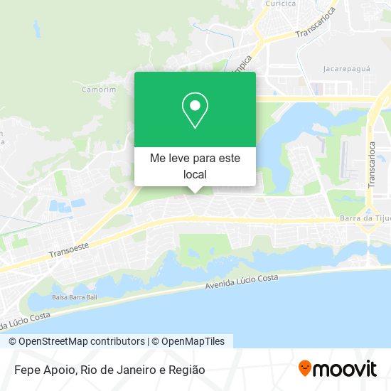 Fepe Apoio mapa