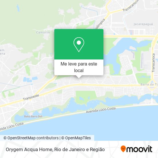 Orygem Acqua Home mapa