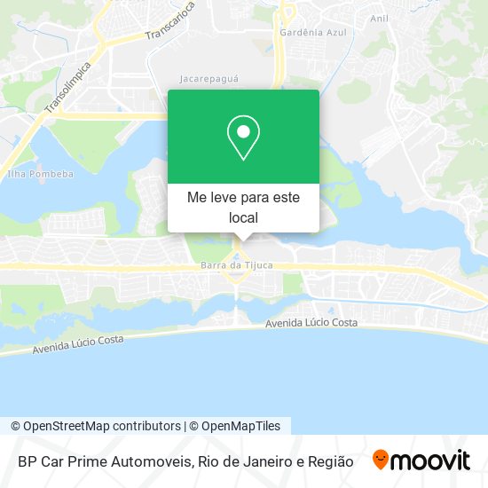 BP Car Prime Automoveis mapa