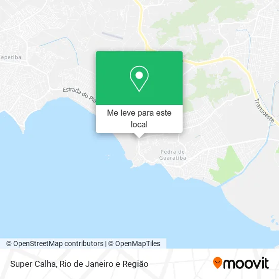 Super Calha mapa