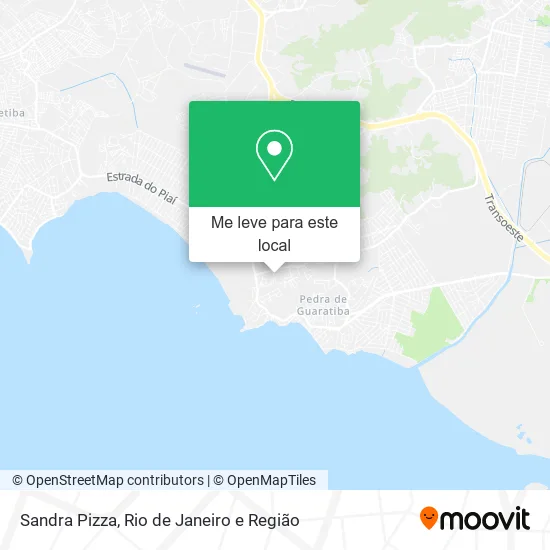Sandra Pizza mapa