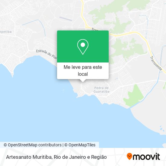Artesanato Muritiba mapa