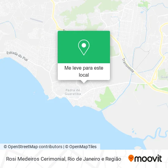 Rosi Medeiros Cerimonial mapa