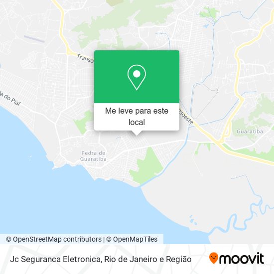 Jc Seguranca Eletronica mapa