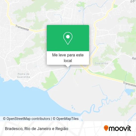 Bradesco mapa