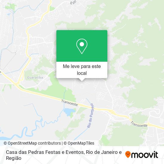 Casa das Pedras Festas e Eventos mapa