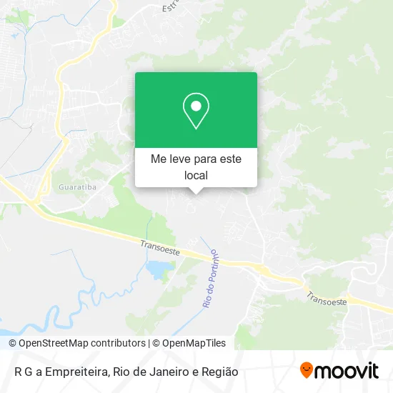R G a Empreiteira mapa