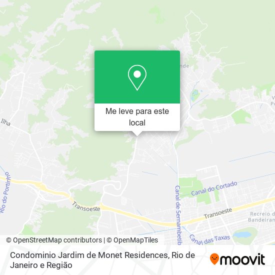 Condominio Jardim de Monet Residences mapa
