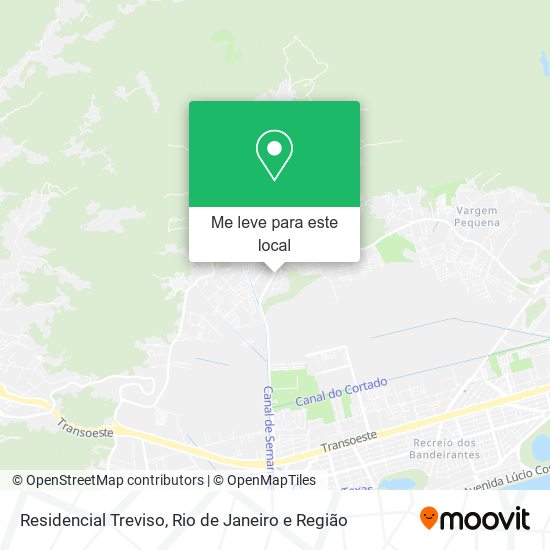 Residencial Treviso mapa