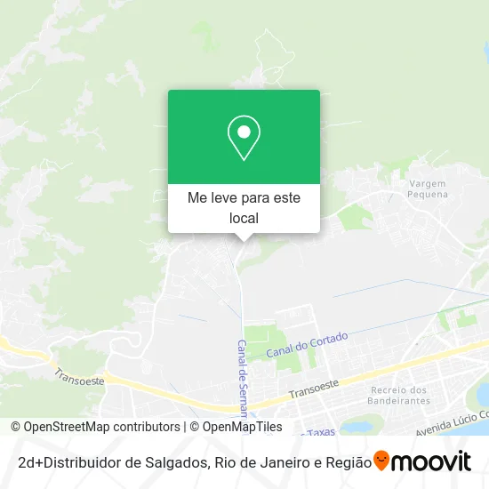 2d+Distribuidor de Salgados mapa