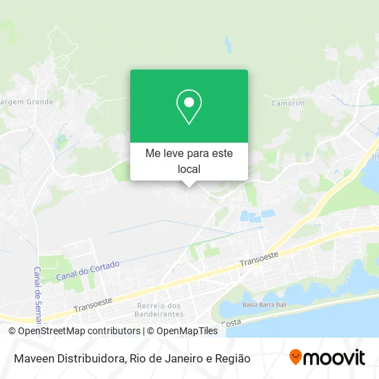 Maveen Distribuidora mapa
