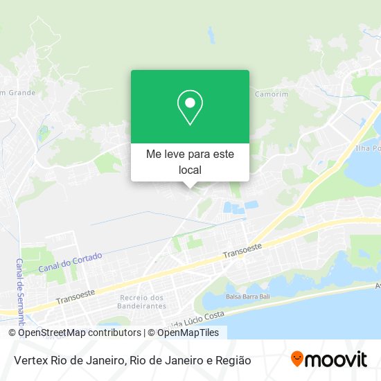 Vertex Rio de Janeiro mapa