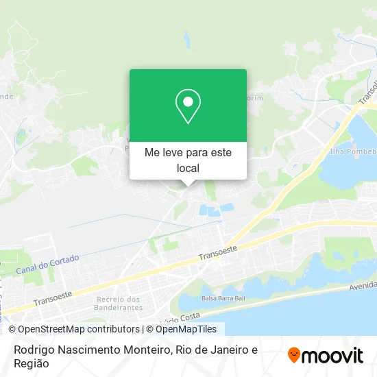 Rodrigo Nascimento Monteiro mapa