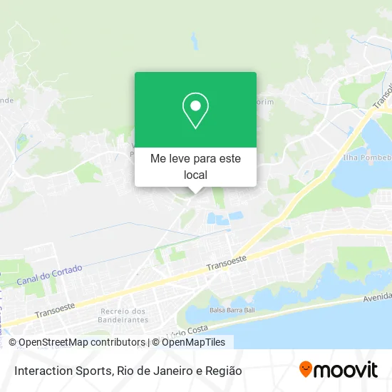 Interaction Sports mapa