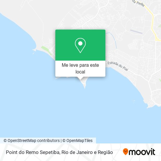 Point do Remo Sepetiba mapa
