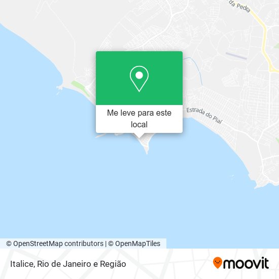 Italice mapa