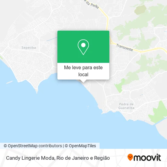 Candy Lingerie Moda mapa