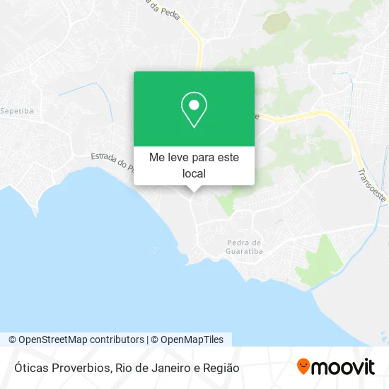 Óticas Proverbios mapa