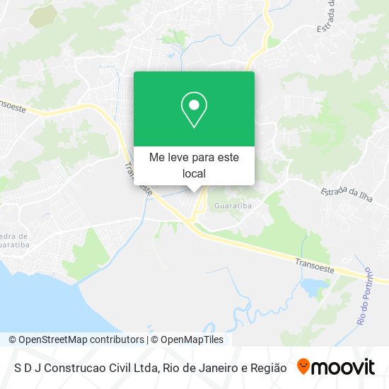 S D J Construcao Civil Ltda mapa