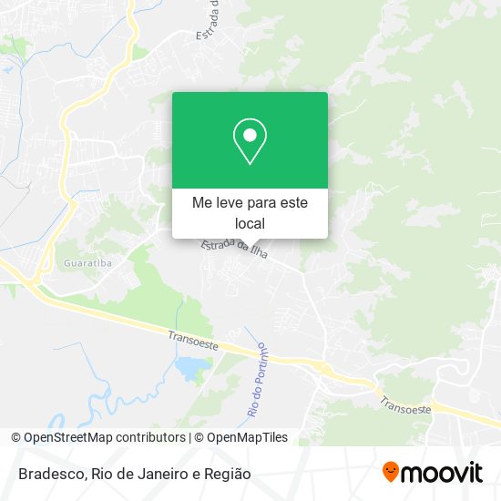 Bradesco mapa