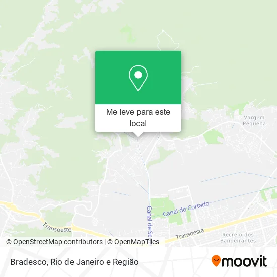 Bradesco mapa