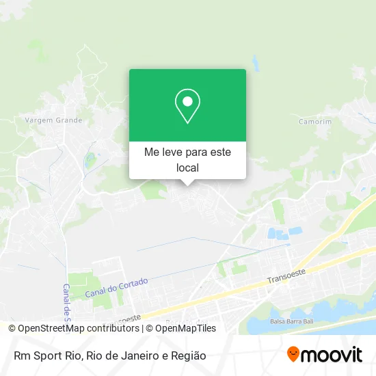 Rm Sport Rio mapa