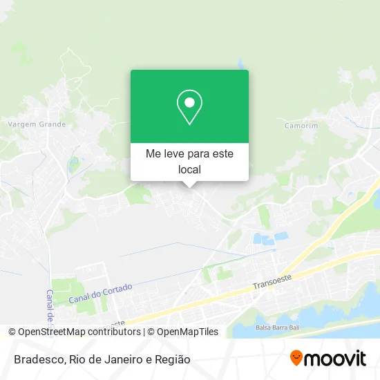 Bradesco mapa