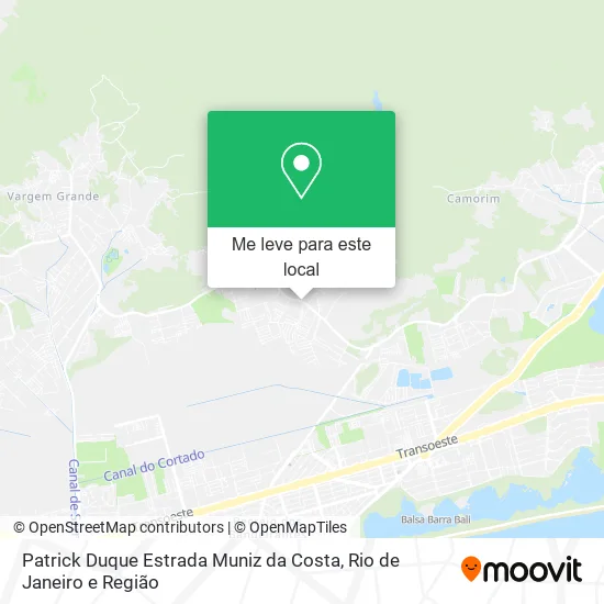 Patrick Duque Estrada Muniz da Costa mapa