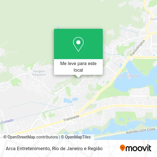 Arca Entretenimento mapa