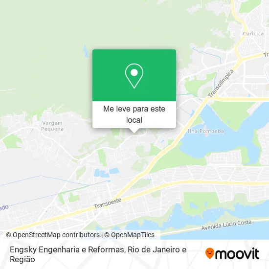 Engsky Engenharia e Reformas mapa