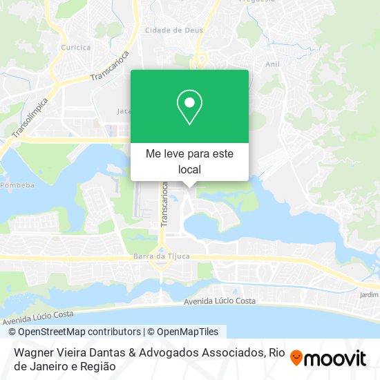Wagner Vieira Dantas & Advogados Associados mapa