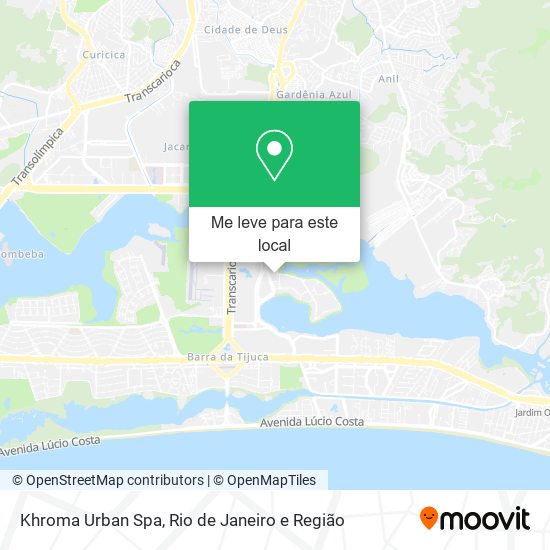Khroma Urban Spa mapa
