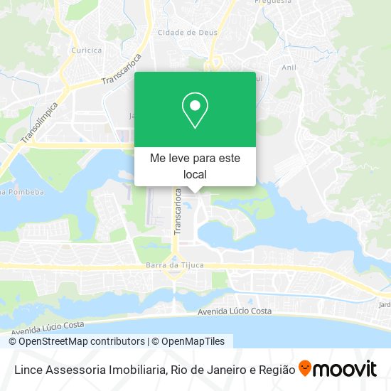 Lince Assessoria Imobiliaria mapa