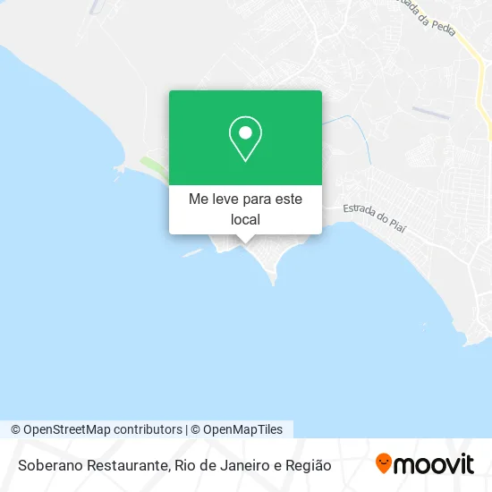 Soberano Restaurante mapa