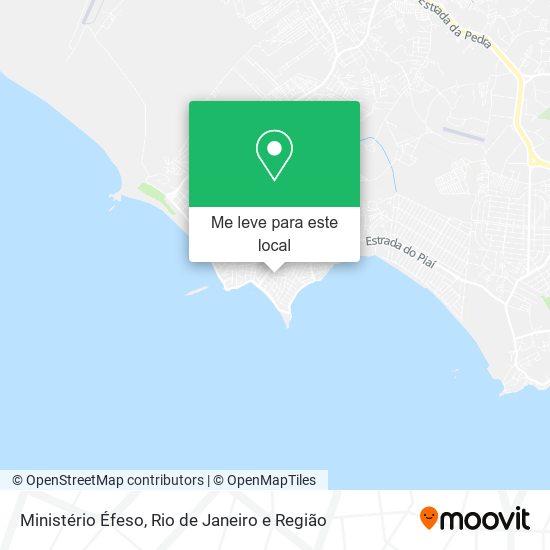 Ministério Éfeso mapa