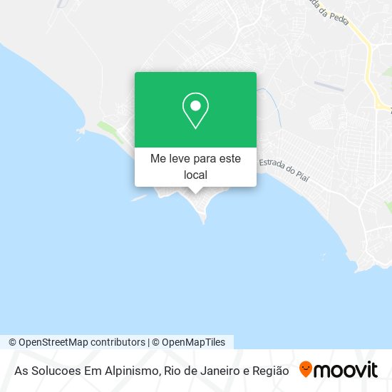 As Solucoes Em Alpinismo mapa
