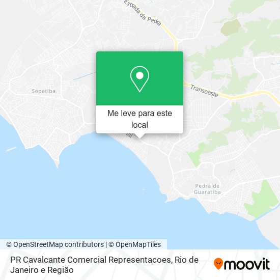 PR Cavalcante Comercial Representacoes mapa