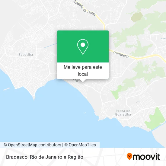 Bradesco mapa