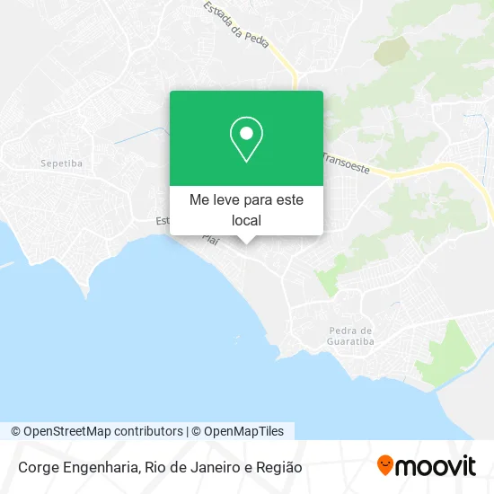 Corge Engenharia mapa