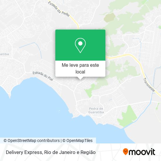 Delivery Express mapa