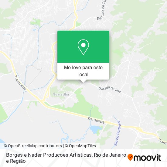 Borges e Nader Producoes Artisticas mapa