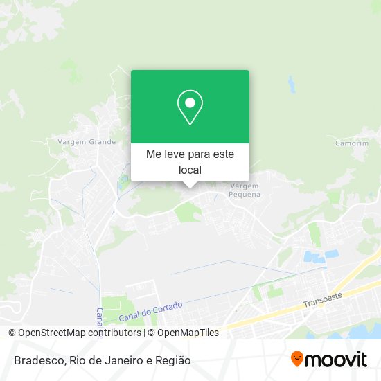 Bradesco mapa