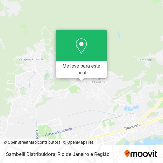 Sambelli Distribuidora mapa
