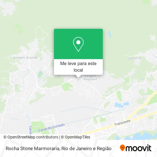 Rocha Stone Marmoraria mapa
