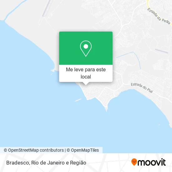 Bradesco mapa