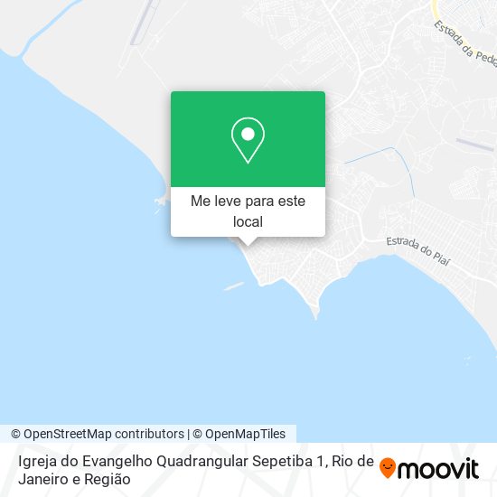 Igreja do Evangelho Quadrangular Sepetiba 1 mapa